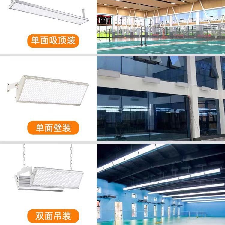 LED anti-deslumbramiento superbrillante iluminación de estadio de bádminton cancha de tenis cancha de béisbol especial lámpara de iluminación de fábrica industrial
