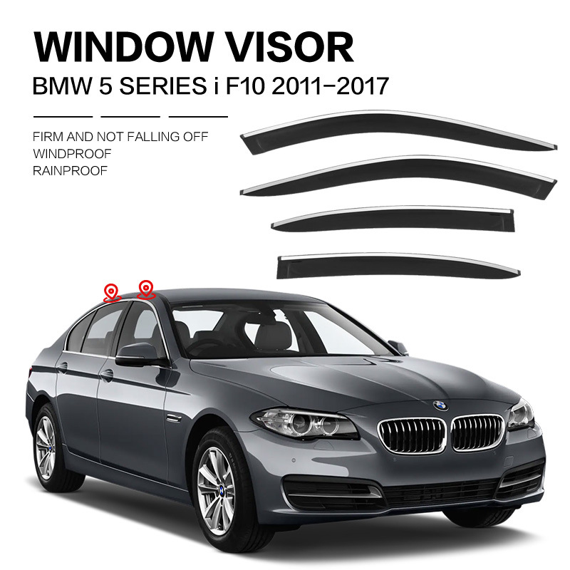 Suitable for Imported Bmw 5 Series Short-Wheelbase Rain Visors Bmw 5 Series Window Visor
