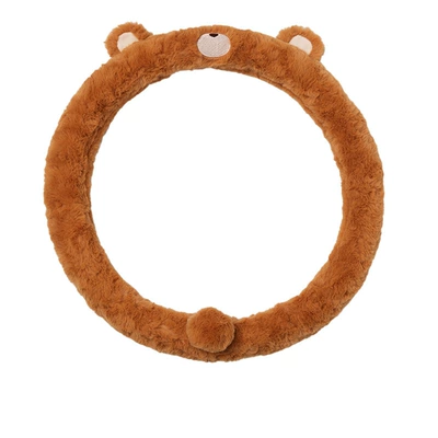 Steering wheel cover — Winter Plush Warm Cartoon New