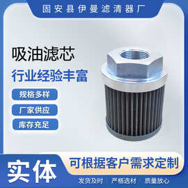 厂家货源16F挖掘机进油吸油滤芯 适用挖掘机多种车型回油滤芯