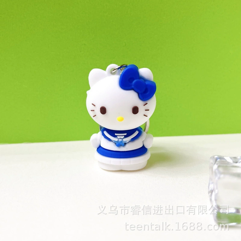 Hello kitty, карикатурный креатив ключодержа, подвеска, кот, подарок на день рождения