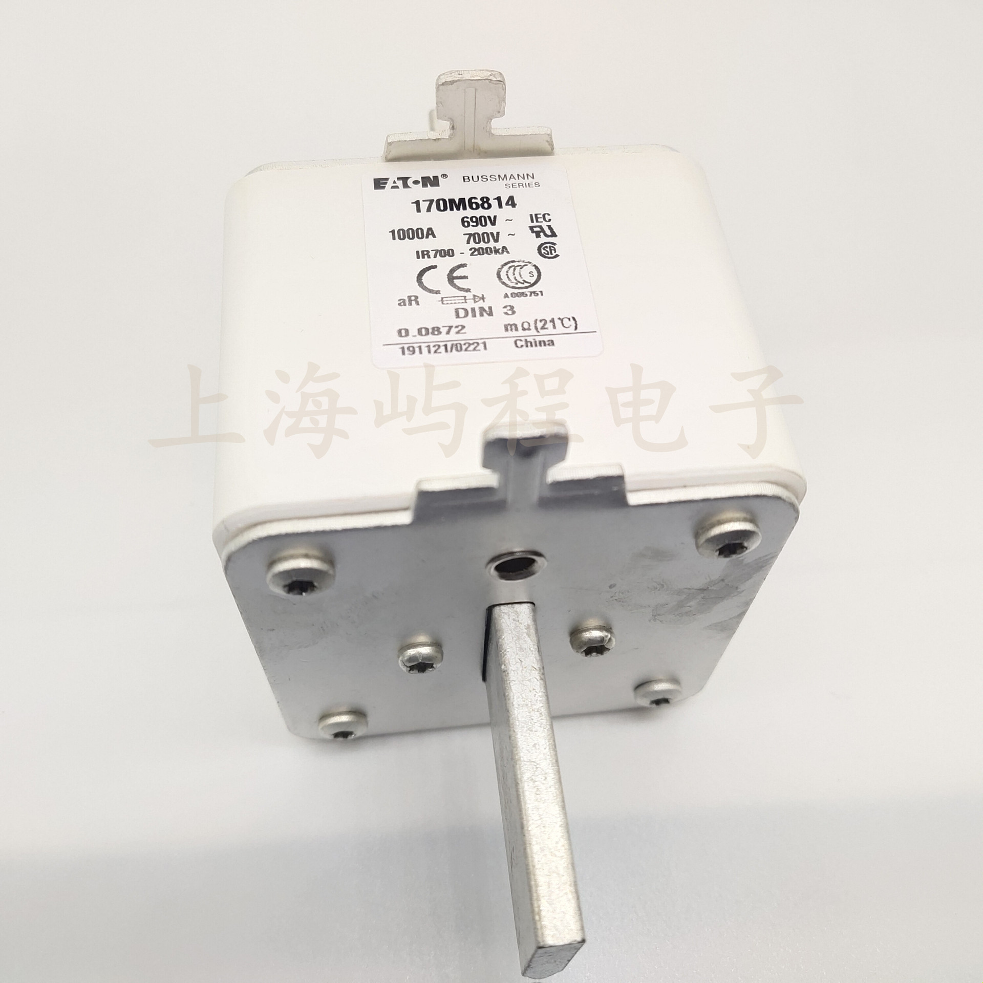 170M6763伊顿巴斯曼BUSSMANN熔断器 保险丝