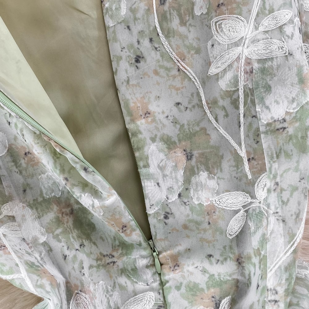 Cross-border High-end Modified Cheongsam For Women, Summer 2023 New Vintage Chinese-style Stand-up Collar,_ecoleips.com
