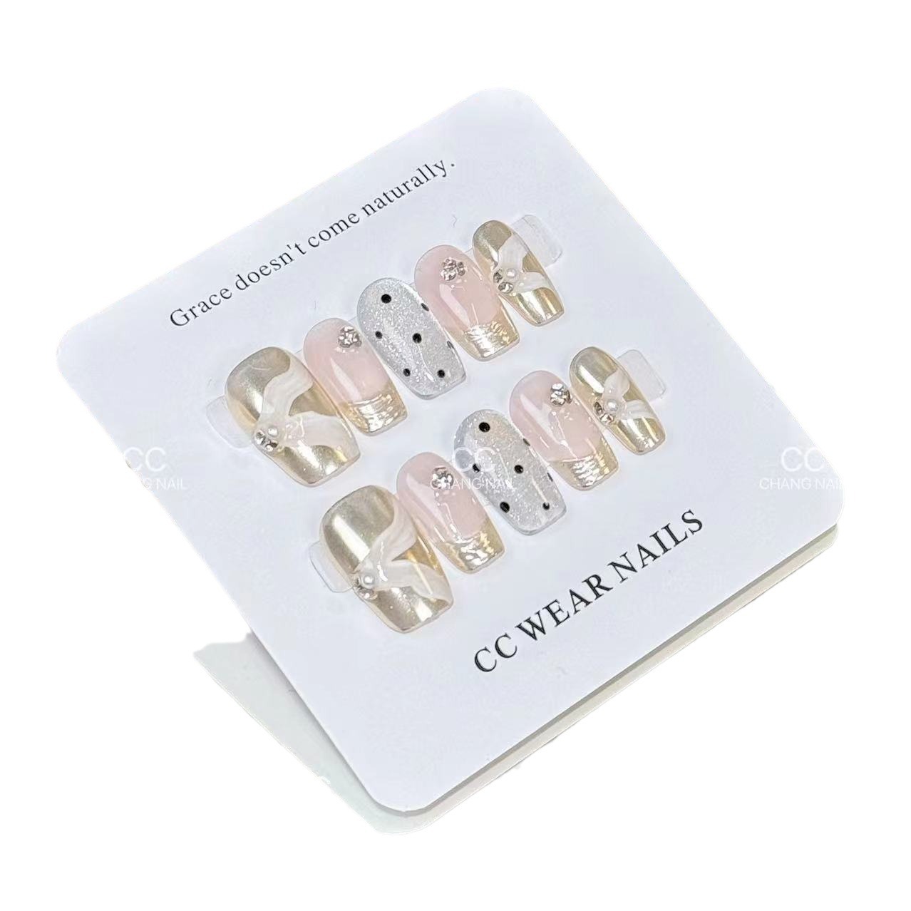 Yiyi Dance Water Light Ballet-Armadura vestida a mano Sensación de alto nivel Pliegues retro French Little Fragrant Style Cinta pintada a mano