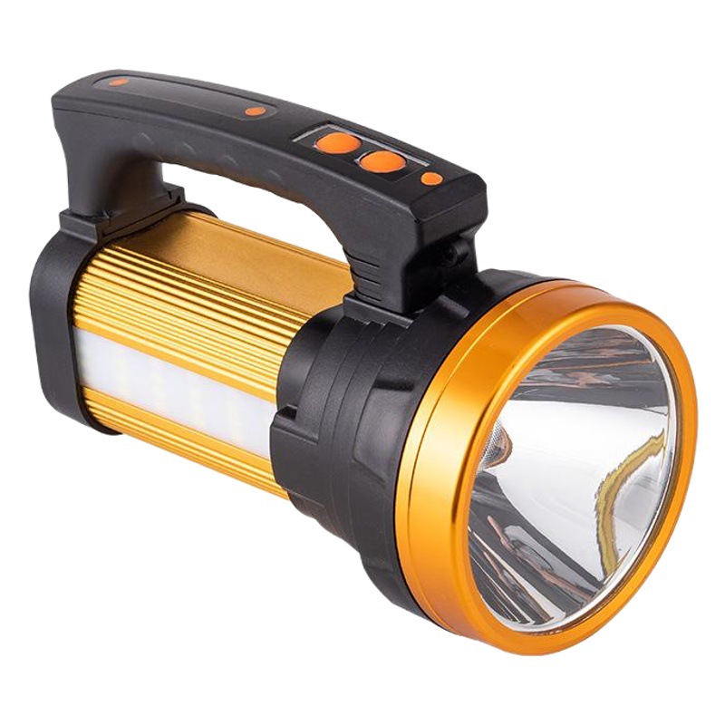 Transfronterizo LED de alta potencia de la noche pesca fuerte Luz Portátil lámpara al aire libre recargable linterna de largo alcance de emergencia portátil reflector