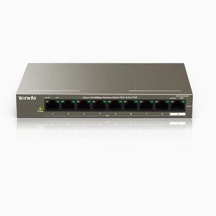 Tengda POE switch power supply 9 ports 8 ports Lightning power supply up to 250 meters support vlan camera
