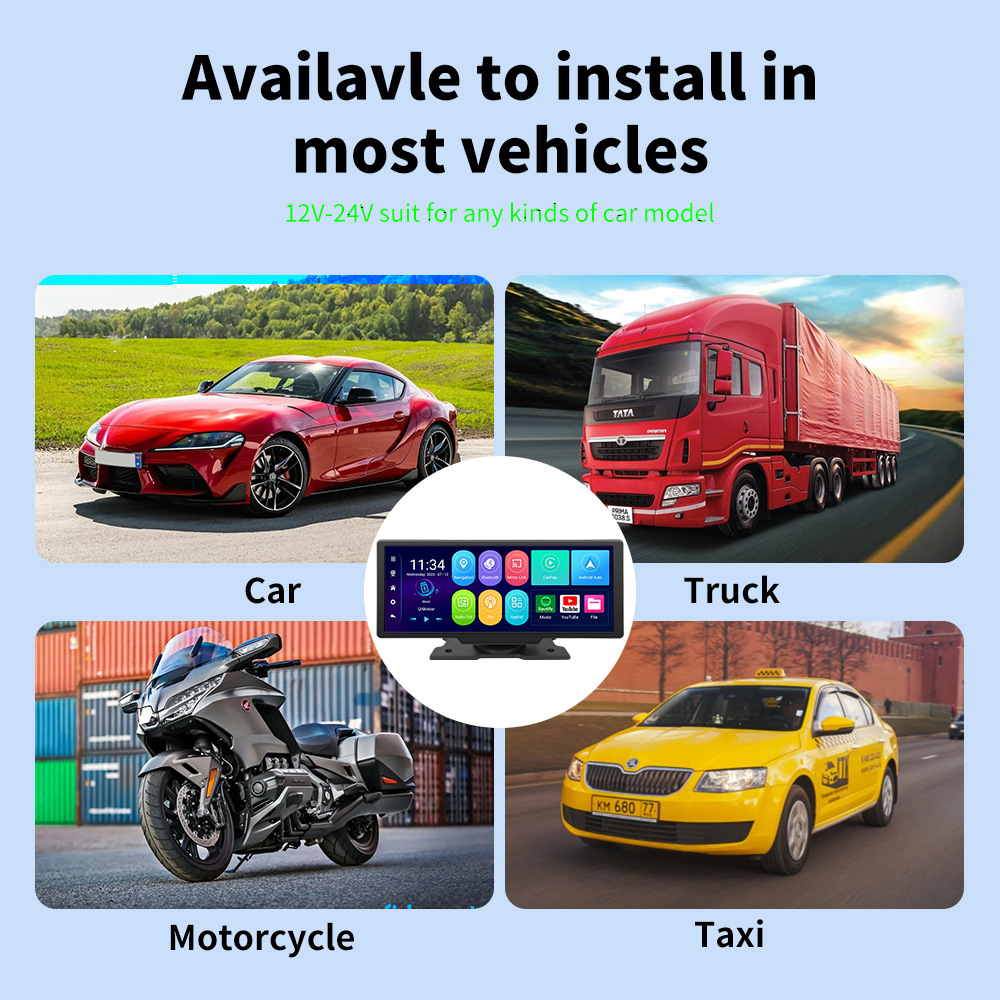 10.26inch Car-Mounted Mp5 Wireless Carplay High-Definition Reversing Camera Bluetooth Radio Ce Certified