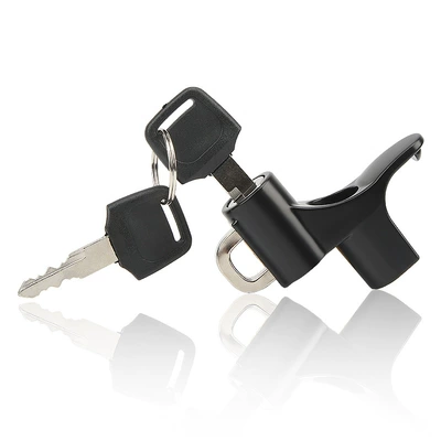 hook lock pedal electric car: Helmet lock