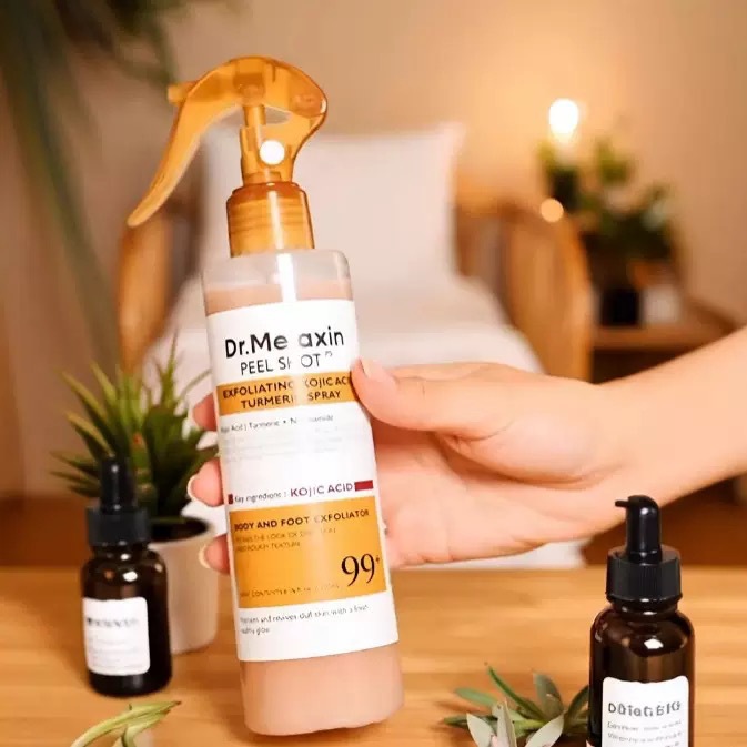 Peel Shot Keratin Care Kojic AcidTurmericSpray Turmeric Exfoliating Spray