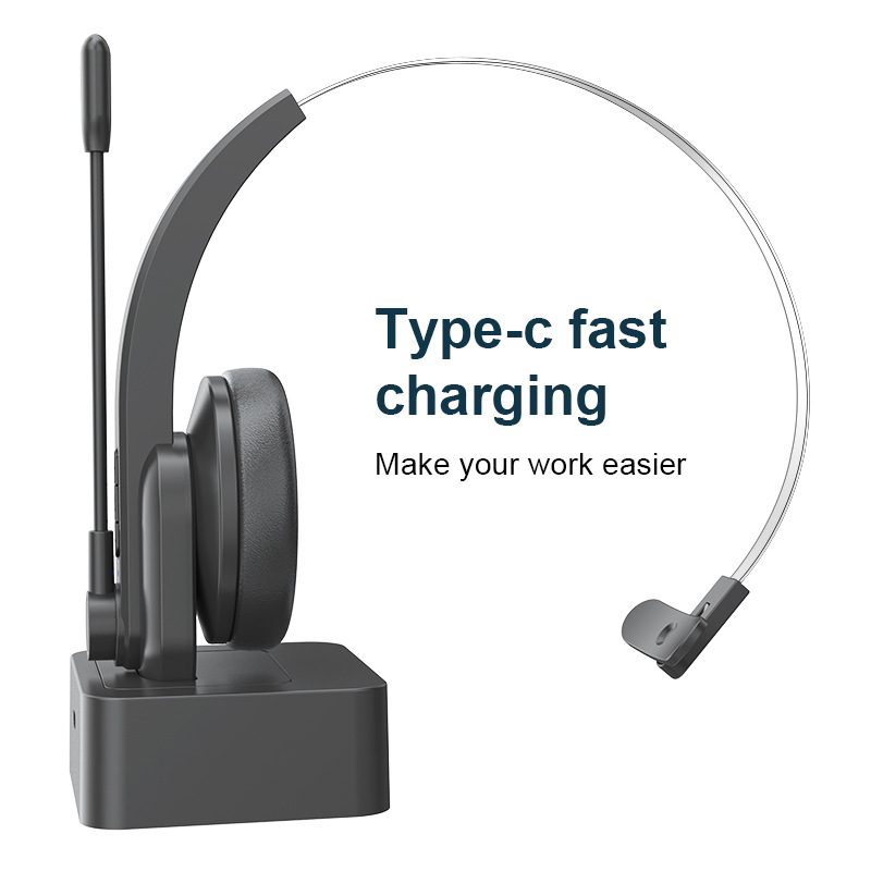 Auriculares Bluetooth transfronterizos, operador de servicio al cliente, conductor de camión, oficina inalámbrica de aviación, auriculares comerciales al por mayor