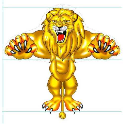 New tiger lion kite Weifang kite manufacturer has large supply and favorable conditions