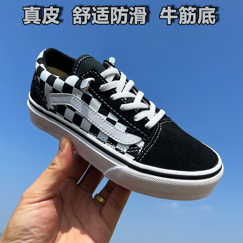 VS zapatos de lona para niños zapatos casuales de baja altura zapatos de skate para niños velcro zapatos deportivos para niños mayores zapatos de skate para niñas otoño