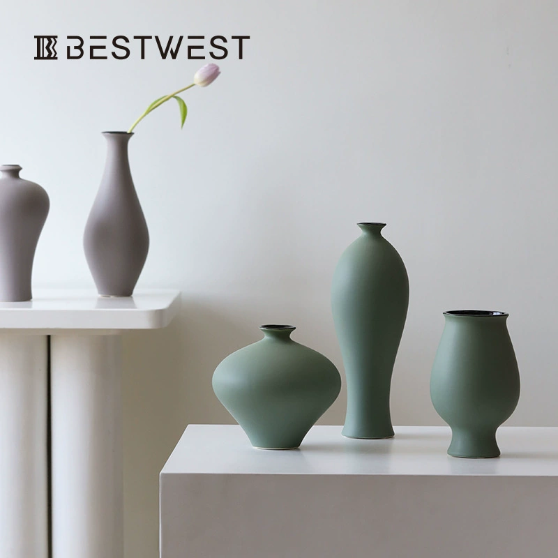Bosi домашняя керамическая ваза для гостиной с вазой креативный продвинутый эстетический стол