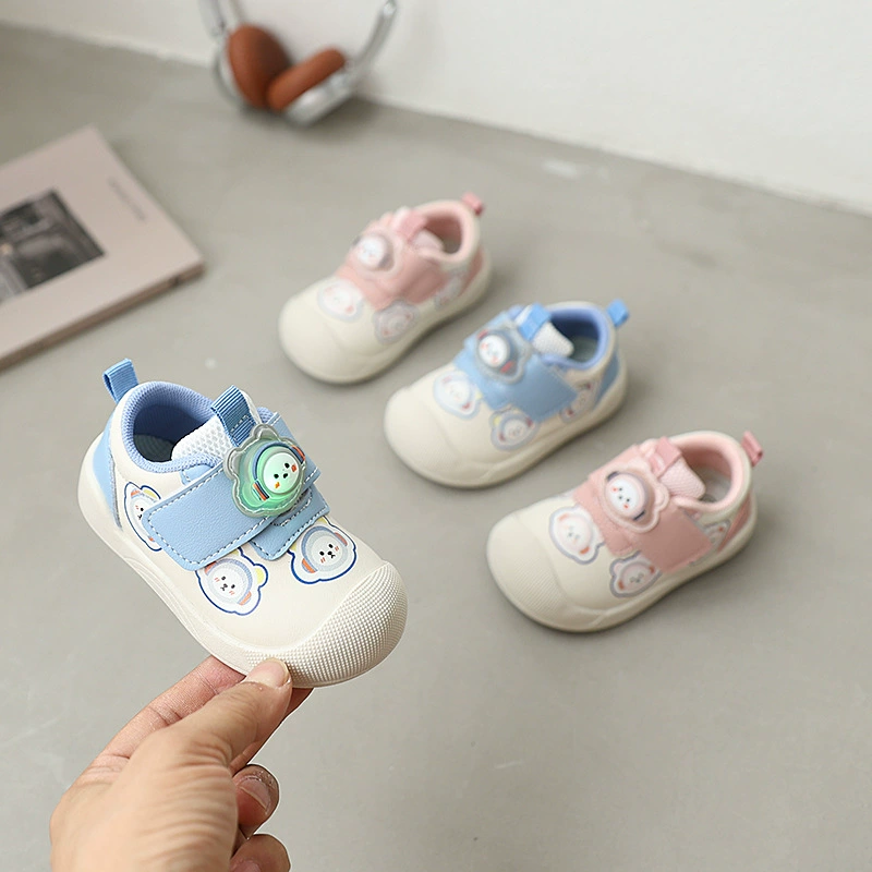 Дропшиппинг 2025 новые осенние мягкие нескользящие ботинки для малышей (мальчиков и девочек), детские нескользящие и противоударные функциональные ботинки