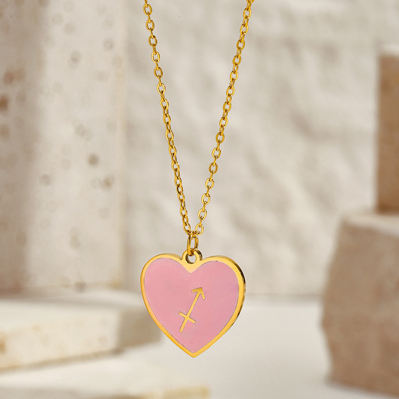 8g Weight Lobster Trigger Clasp Closure Clasp Closure Type 304 Stainless Steel Pendant Material Pendant Necklace Classification 304 Stainless Steel Chain Material Singapore chain, cable chain Chain Type 1 Piece Quantity Casual, Daily Occasion 304 Stainless Steel Material Heart Shape Pattern All Seasons Season Women's Gender Plating Design Elegant, Vintage Style Style Wholesale Jewelry Elegant Vintage Style Heart Shape 304 Stainless Steel Plating Singapore Chain Cable Chain Pendant Necklace 10