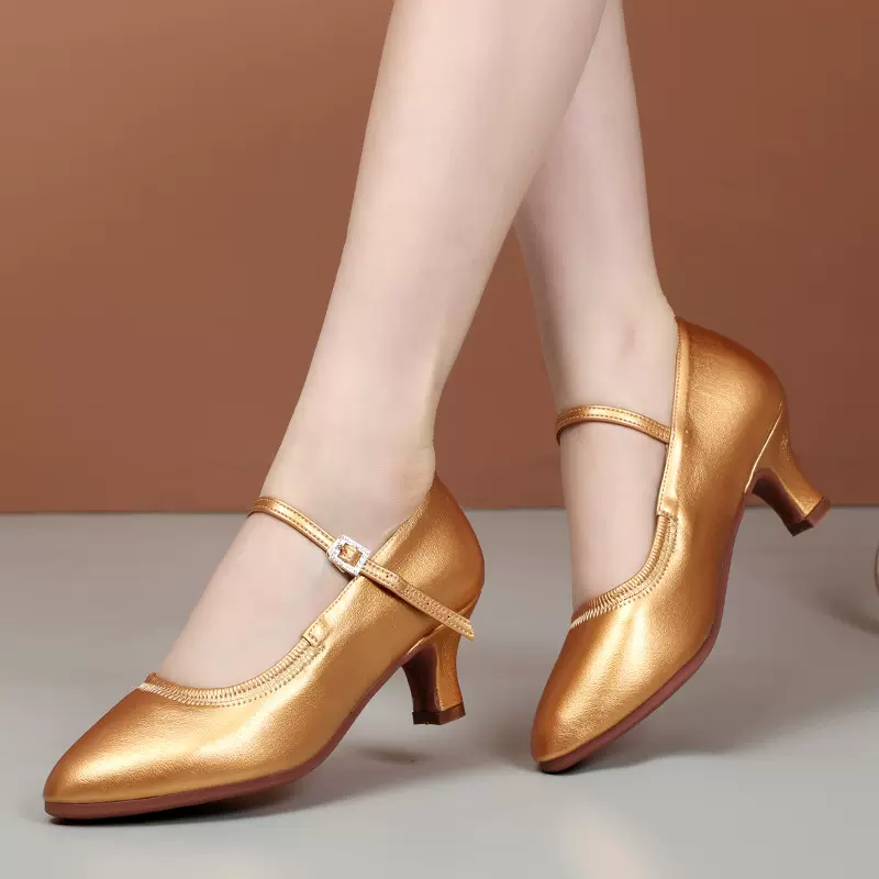 新品松紧口舞蹈鞋女士国标舞鞋成人室外广场舞跳舞鞋女摩登舞鞋