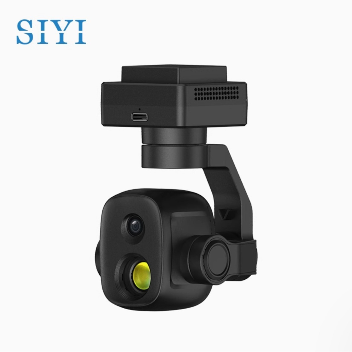 SIYI思翼ZT6迷你双光吊舱640*512高分热成像测温4K可见光云台相机