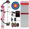 Compound bow for adults, practice, suitable for teen, family style