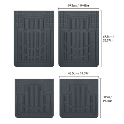 Universal Car Floor Mats, All-Terrain and: Universal Foot Pad