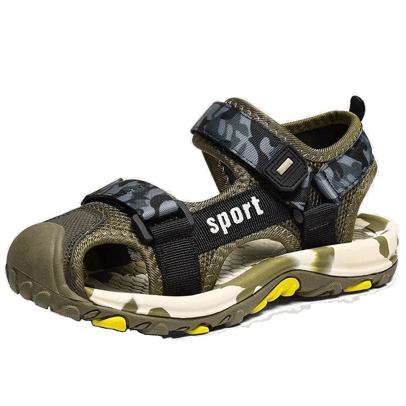 Sandalias Sandalias Niños Niños Grandes Baotou Antideslizante Verano 2025 Zapatos para niños Niños Niños Deportes Playa Suela suave