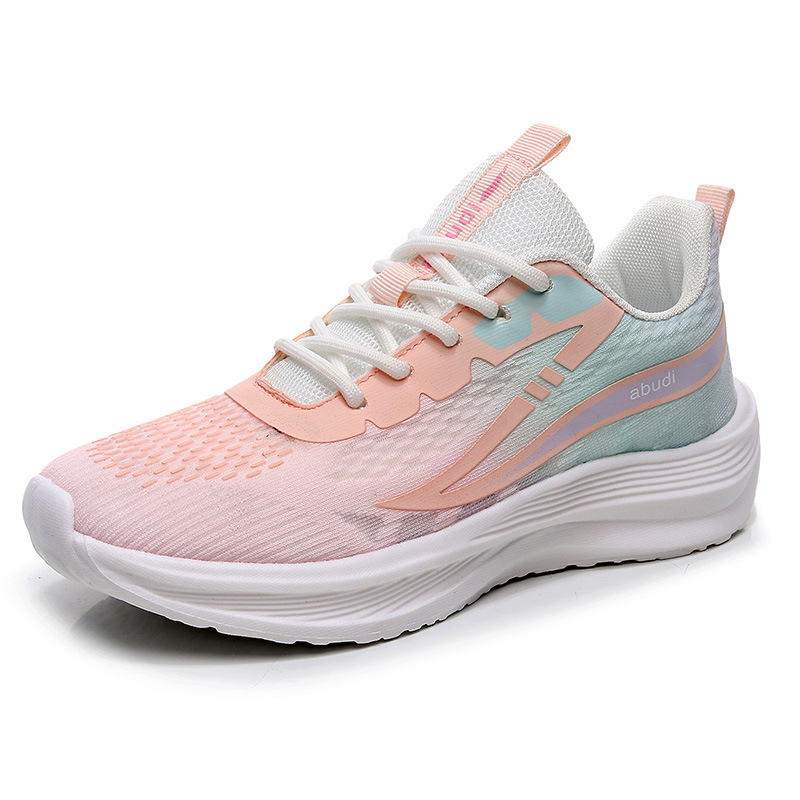 Zapatos nuevos para hombre, zapatos de moda de todo fósforo, superficie de malla de alambre de pescado, zapatos deportivos ultraligeros transpirables, zapatos para correr para estudiantes, el mismo estilo para hombres y mujeres