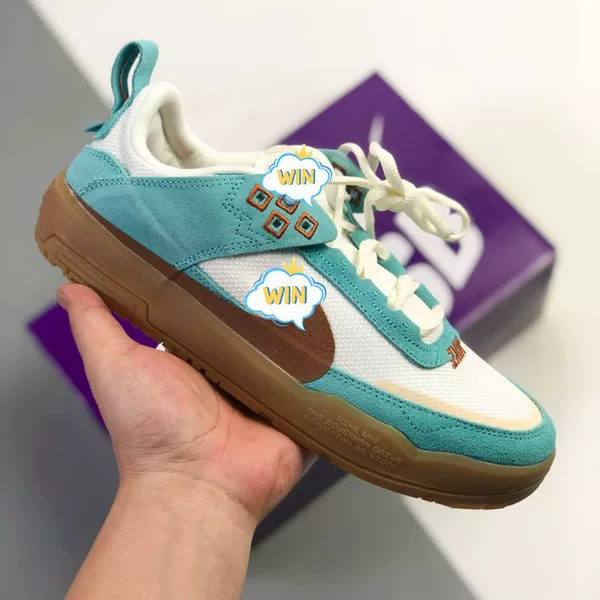 NK SB Day One low-top casual sneakers, unisex design, featuring air cushioning, versatile for everyday wear and casual sports activities