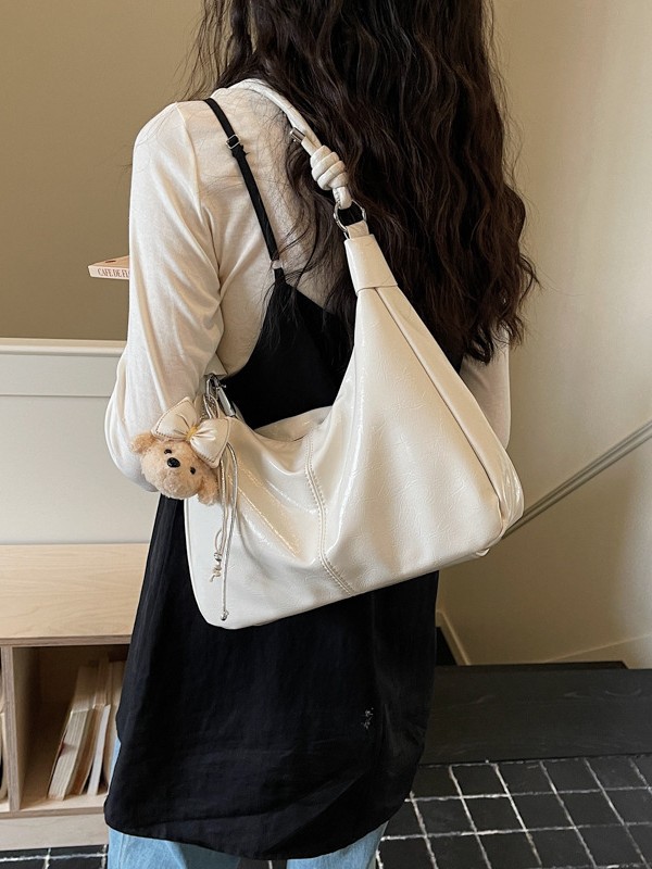 Bolsa de hombro retro de gran capacidad para mujeres 2026 primavera nueva moda tote bolsa casual mochila