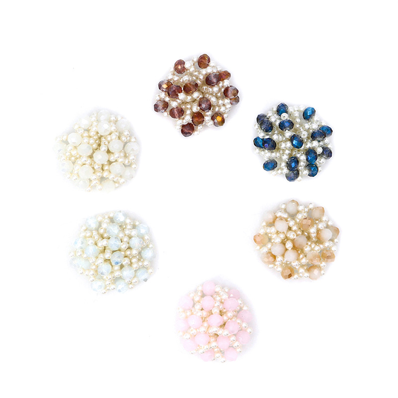 新款现货批发花式形状服装辅料 DIY服饰鞋帽子简约时尚风手工钉珠
