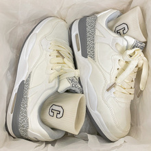 2025春秋新款增高气垫鞋滑板鞋国潮学生跑步鞋情侣超火运动鞋男女