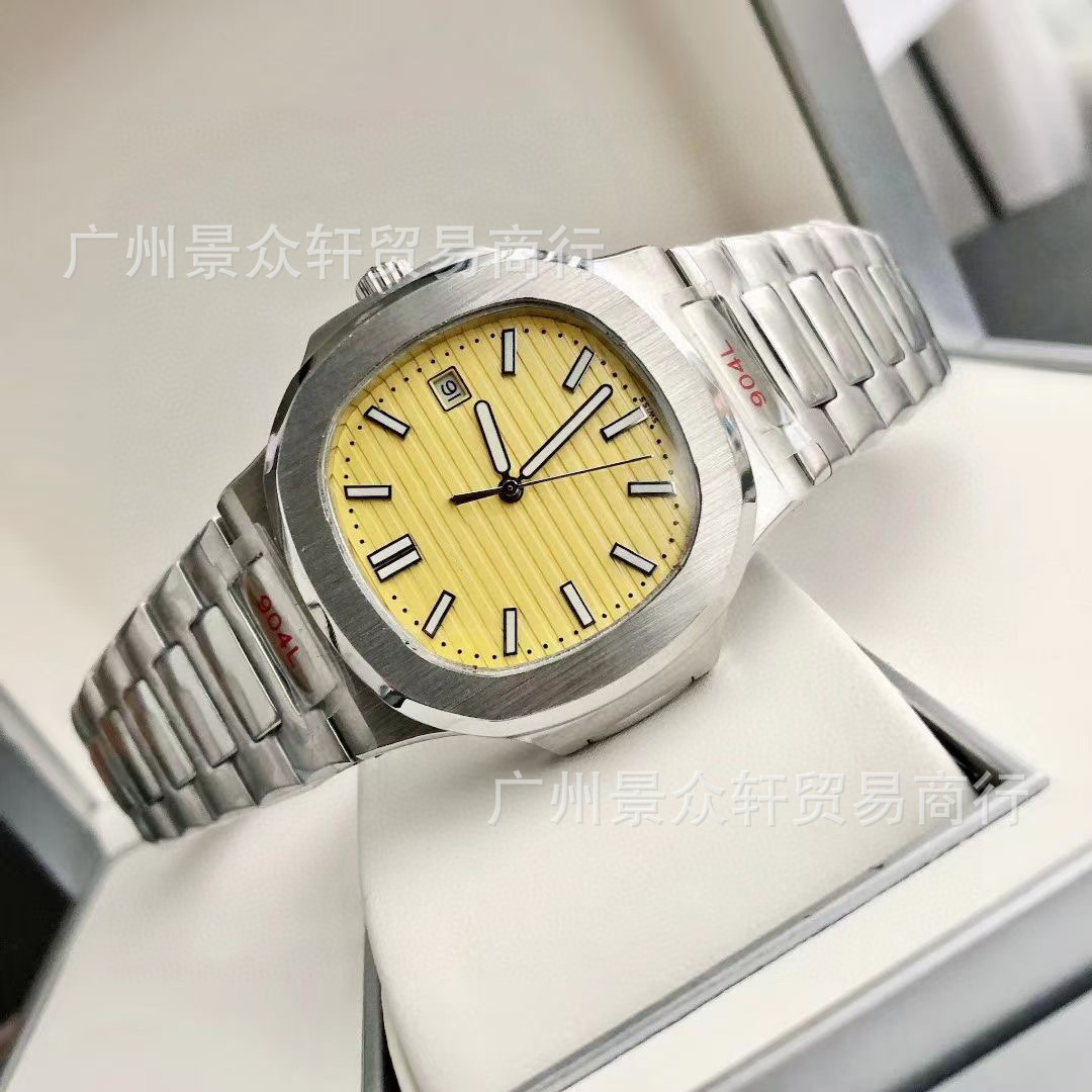 Reloj Mecánico de Granada 3K, reloj de acero para hombre, reloj mecánico King Nautilus, reloj mecánico completamente automático con banda de acero para hombre