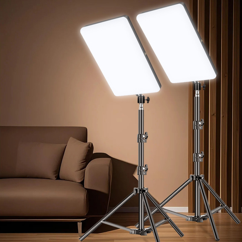 Mobile Live Photography Fill Light Professional Desktop Photography Multifunctional Universal Portable 11inch Square Flat Light