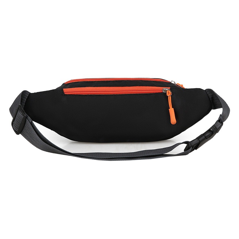 FUENTE Bolso de cintura de fábrica para hombres y mujeres mismo negocio cajero bolso de cintura al aire libre fitness corriendo teléfono móvil bolsa de mensajero logotipo impreso