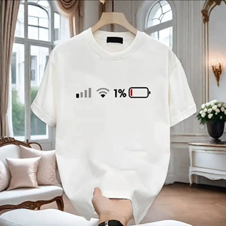 2025夏季青少年纯棉短袖T恤男潮流ins风圆领打底衫 91%棉 L-4XL