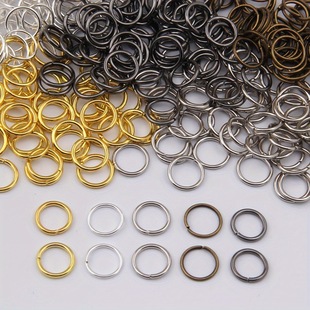 2025 New Cross-Border Dropshipping Aluminum Alloy Jump Ring 410mm Gold Cross-Border Dropshipping