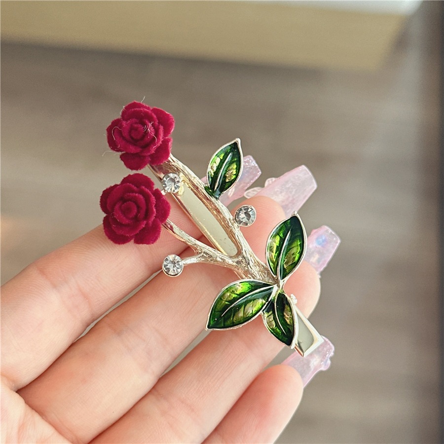 로즈 라인스톤 - 더블 로즈