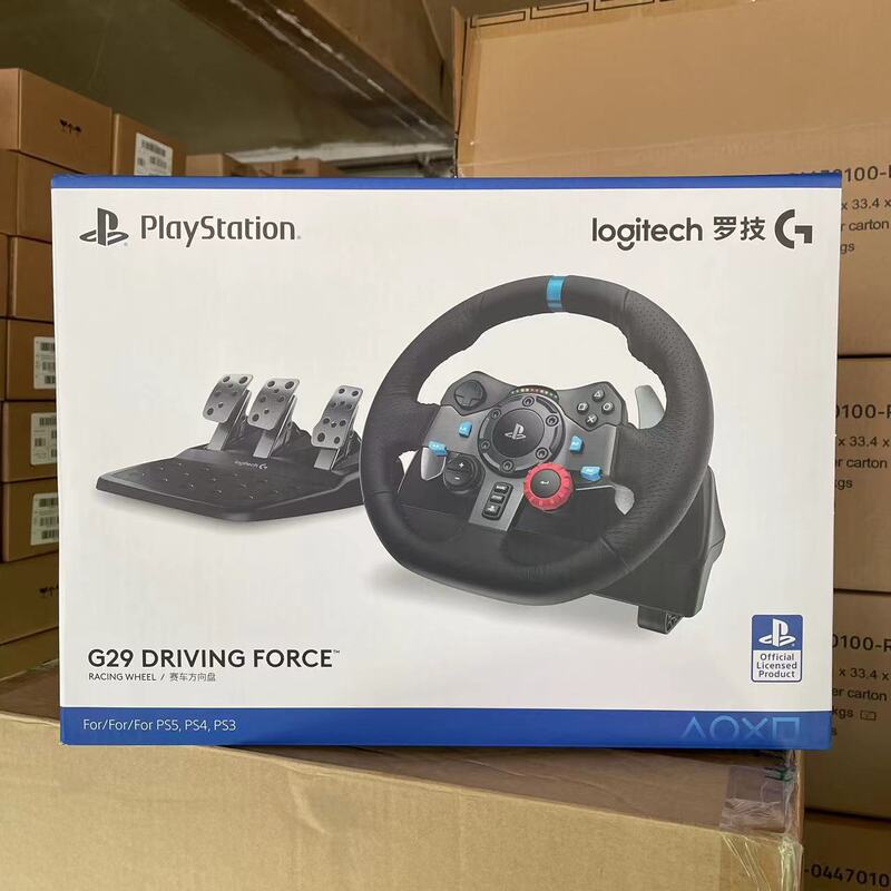 Logitech G29 Driving Force Racing Game Steering Wheel Pedal G923 Suitable for Sony Sony Ps5