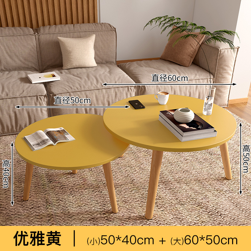 Mesa pequeña, dormitorio, mesa de lujo, mesa de té moderna, salón, ventana flotante doméstica simple, mesa redonda pequeña, madera maciza