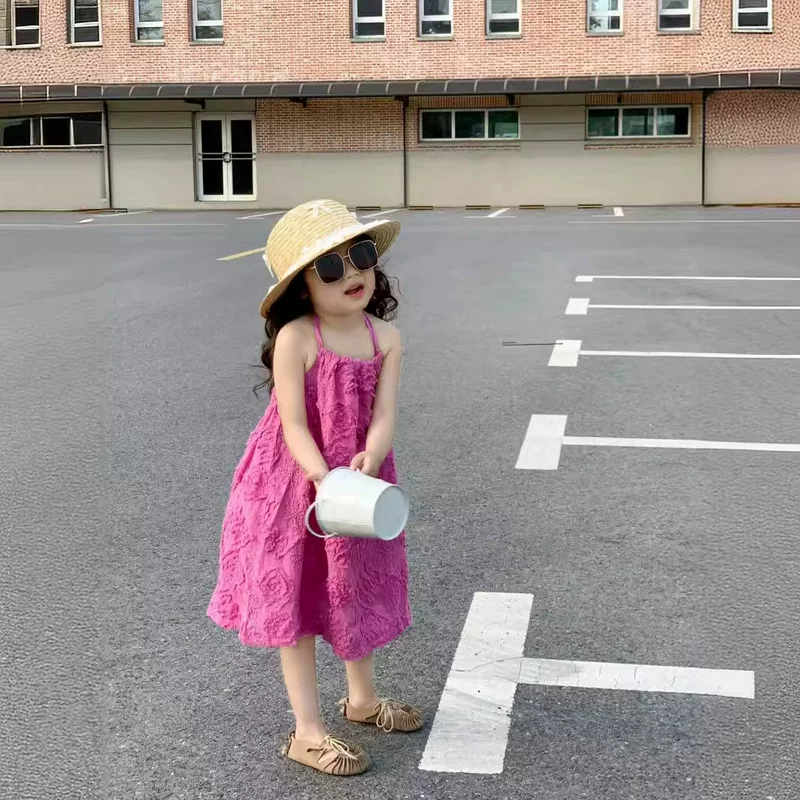 Slip dress for princess, french style, with embroidery