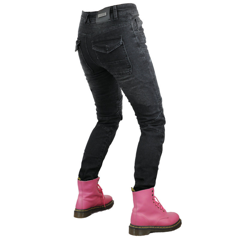 VOLERO motocicleta pantalones de Ciclismo de mezclilla pantalones de carreras de las mujeres pantalones anti-caída pantalones de la motocicleta pantalones de ciclismo actualizado equipo de protección