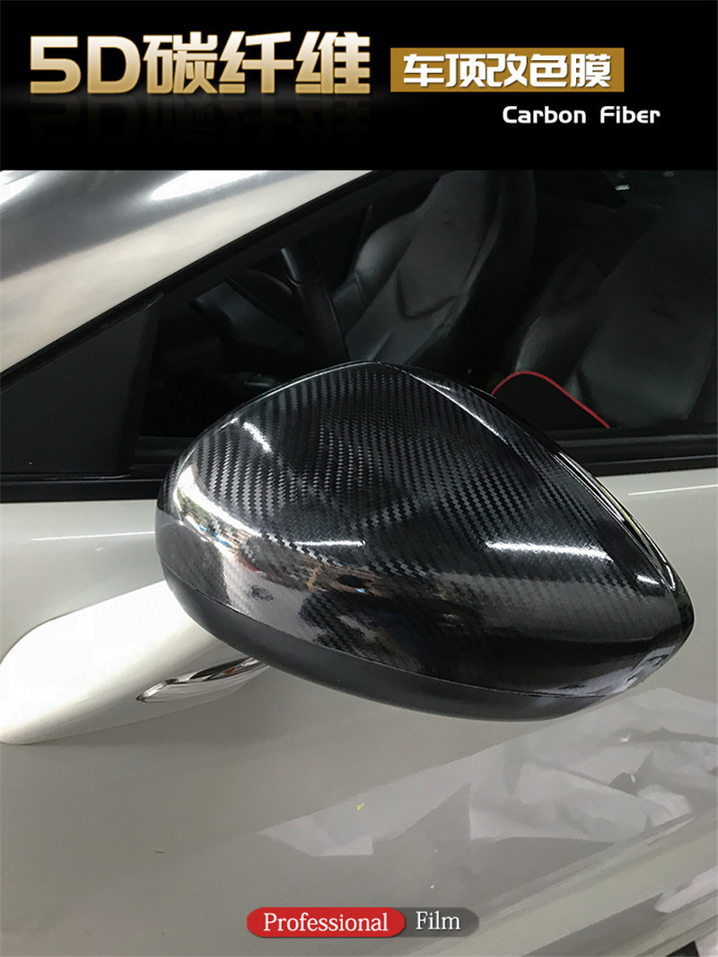 Wholesale 2D Car Carbon Fiber Stickers 3D4D Car Interior Decoration Film 5D6D Thickeneded Body Anti-Scratch Carbon Fiber Film