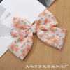 Cute cloth with bow, big decorations, accessory, floral print