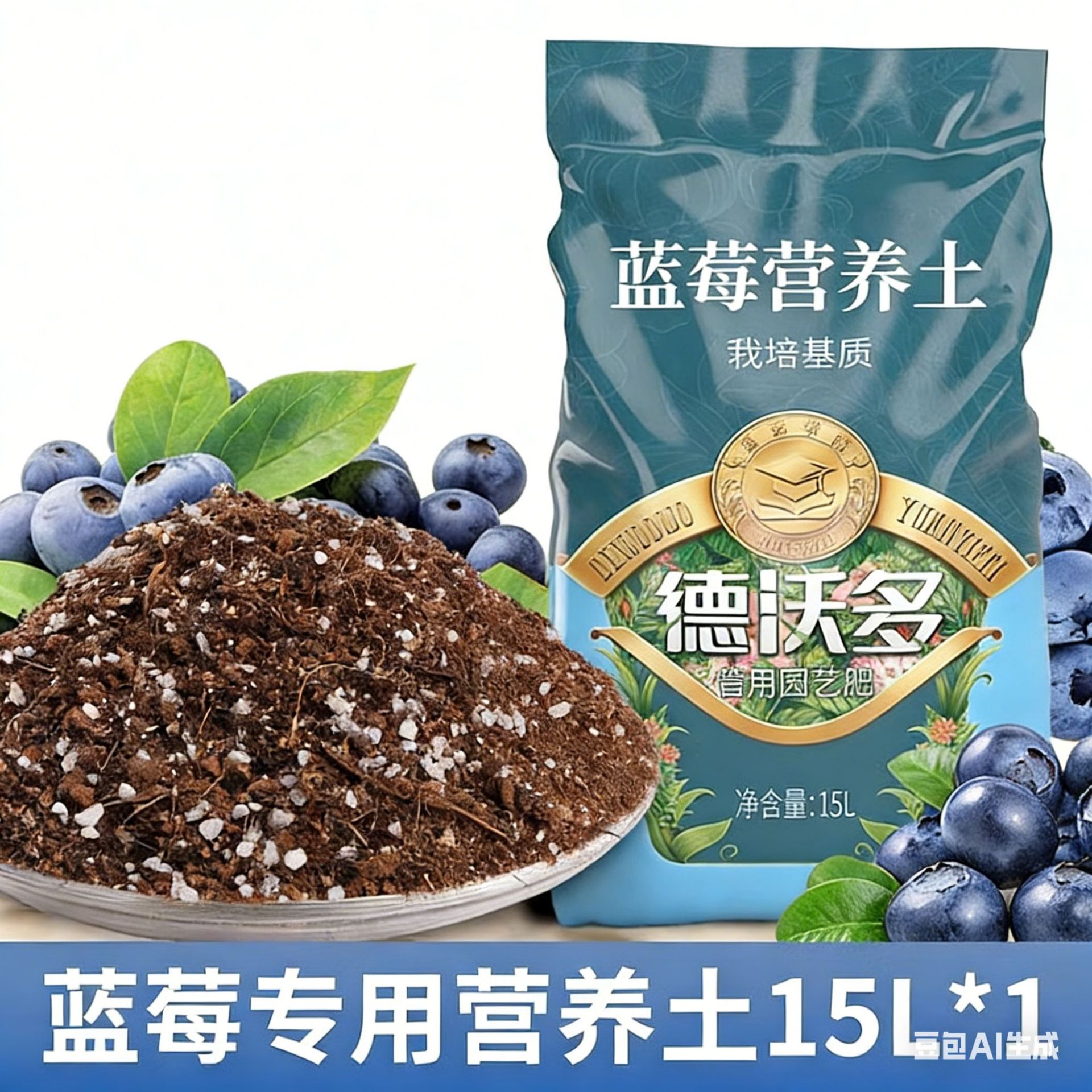 Sol nutritif 15L-bleuet type