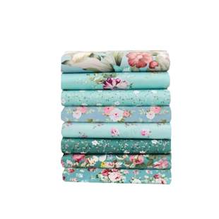 8pcsб�y�p�ܲ��MDIY cotton fabric�{ɫ�󻨲��M�黨���޲�