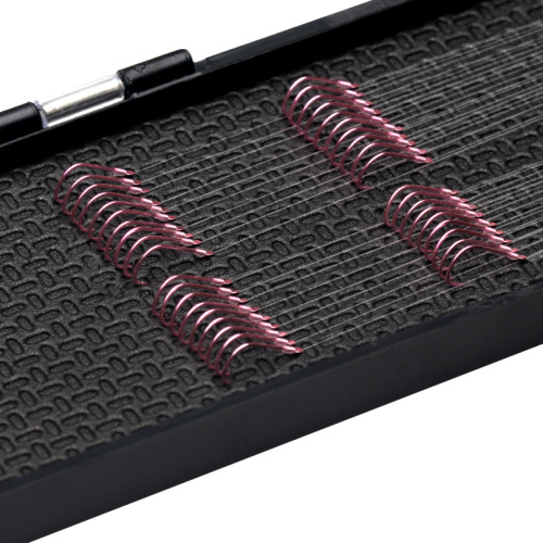 High-end competitive wolf horn teeth thin strips hand-tied finished sub-threads hanging double hooks tied with fish hooks 20 pairs of sub-thread boxes