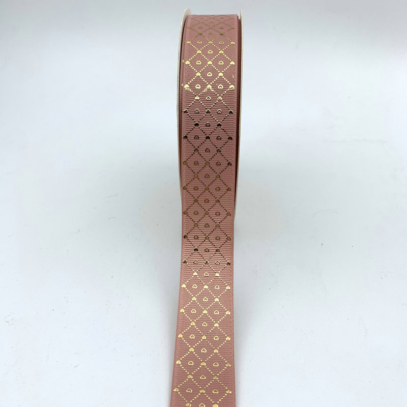 25mm hilo rombo Plaid bar bandeja cinta hecha a mano DIY cinta flor caja de regalo embalaje cinta de fijación de calor impresión