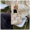 Brand Japanese fresh linen bag one shoulder, 2022, internet celebrity, food bag