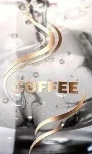 CAFÉ Etiqueta del oro