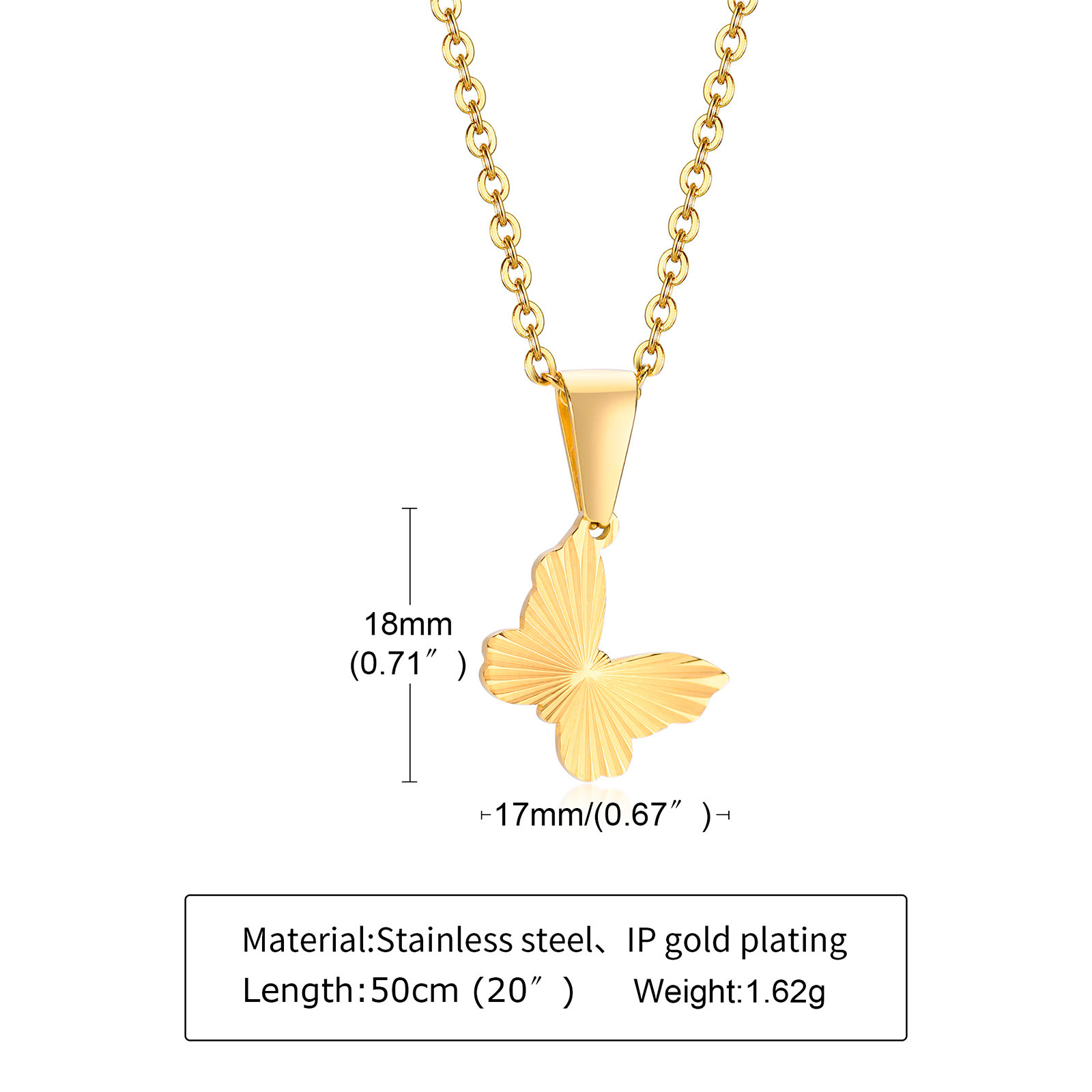 Simple Style Star Stainless Steel Plating Pendant Necklace 1 Piece