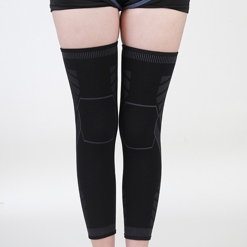 Geometric knee pads with extended geometric leg compression knee pads for basketball sports leg pads outdoor cycling leg pads covering the entire leg
