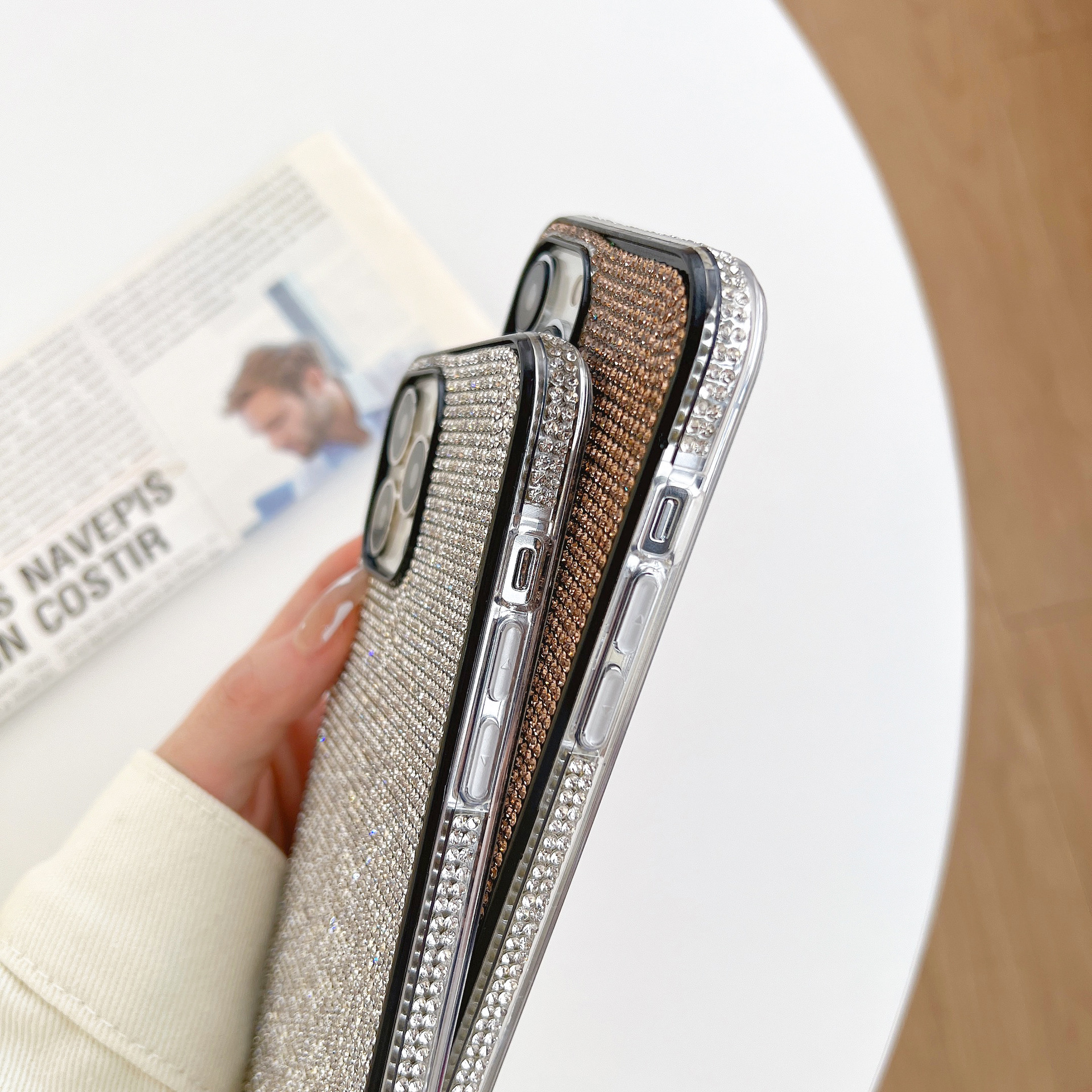 Luxury Diamond Mobile Phone Case For Iphone And Smartphone_voghion.com